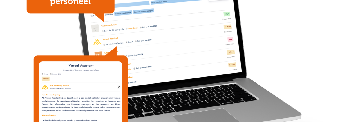 Zet jouw vacatures op het platform en vind Nederlandssprekend personeel
